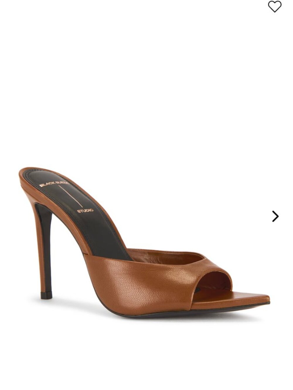 Brea Mule BLACK SUEDE STUDIO